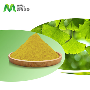 Cấp thực phẩm tự nhiên nhà máy chiết xuất <span class=keywords><strong>Ginkgo</strong></span> <span class=keywords><strong>Biloba</strong></span> lá bột nước hòa tan đóng gói trong trống - Product Image 1