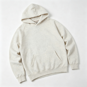 Ensemble de survêtements streetwear oversize pour hommes, 100 % coton épais, imprimé numérique, avec sweat à capuche et pantalon de jogging en molleton - Product Image 3