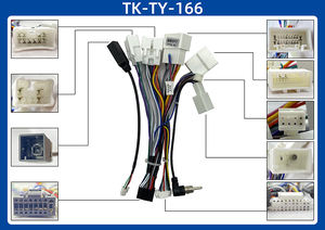 Elektrischer Kabelbaum Canbus-Kabelbaum Automobil-Steckverbinder-Kabelbaum für Toyota Auto-DVD-Player Kabelbaum - Product Image 3