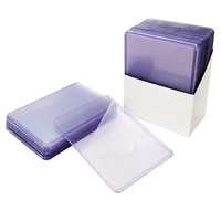 Porte-cartes personnalisés en PVC transparent pour cartes de baseball, de football et de jeux de sport