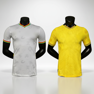 Abbigliamento <span class=keywords><strong>Sportivo</strong></span> per Mali e Ghana, Versione Thailandese del Marocco, <span class=keywords><strong>Set</strong></span> per Adulti in Poliestere di Alta Qualità per Tutte le Stagioni con Trasferimento Termico - Product Image 1