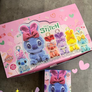 100% Original TOPTOY Store muñeco <span class=keywords><strong>de</strong></span> peluche Mar Vels Stitch COSBI colorido caramelo serie felpa colgante vinilo felpa colgante llavero - Product Image 6