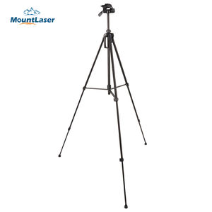 Tré<span class=keywords><strong>pied</strong></span> en aluminium noir série B5 Tré<span class=keywords><strong>pied</strong></span> de niveau <span class=keywords><strong>laser</strong></span> rotatif télescopique avec tête inclinable à filetage 1/4 "x20 <span class=keywords><strong>pour</strong></span> la construction ou la caméra - Product Image 4