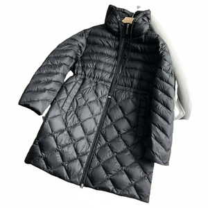 2024 Otoño Invierno Slim chaqueta acolchada con capucha mujer Casual sólido Parka cintura ligero largo pato blanco abajo abrigo femenino - Product Image 1