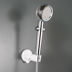 Support <span class=keywords><strong>de</strong></span> <span class=keywords><strong>douche</strong></span> mural universel blanc détachable à ventouse, <span class=keywords><strong>sans</strong></span> perçage, réglable pour douchette à main - Product Image 4