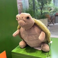 Nouvelle peluche apaisante Timmy la tortue mignonne pour bébé, avec rembourrage en coton PP, idéale comme cadeau d'anniversaire pour les 0-24 mois