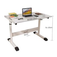 Escritorio Eléctrico de Altura Ajustable Personalizado para Oficina, Hogar, Juegos, Escuela, Muebles de Madera