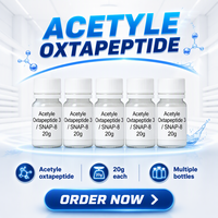 Bubuk Peptida ATR Merek SNAP-8 Kemurnian Premium 99% Acetyl Octapeptide-3 Bahan Baku Kosmetik Anti-Kerut dan Relaksasi Otot