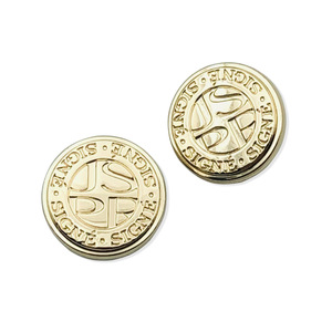 Thời Trang Mới Biểu Tượng Tùy Chỉnh Kim Loại Vàng Quần Nút Phù Hợp Với Đồng Phục Áo Sơ Mi May Kim Loại Nút Cho Blazer Phù Hợp Với - Product Image 1
