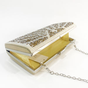 Borsa <span class=keywords><strong>da</strong></span> <span class=keywords><strong>Sera</strong></span> di Lusso con Perle per Donna, Clutch Trendy per Feste - Product Image 4