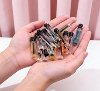 Flacon de parfum miniature portable de 2 ml, échantillon, OEM ODM, étiquette privée, parfum naturel
