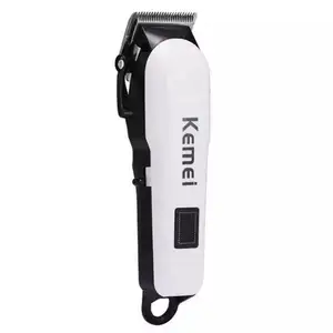 Kemei Elektrische Tondeuse KM-809B Huisdier Trimmer Met Lcd Professionele Tondeuse Hond Kat Cordless Trimmer