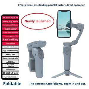 Upgraded L7C Foldable Handheld <b>Stabilizer</b> Anti-Shake Gimbal for Mobile Phone Expandable Camera Holder - Product Image 6