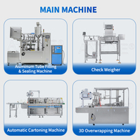 Machine de remplissage et de scellage automatique à grande vitesse pour tubes en plastique et en aluminium pour la ligne d'emballage de crème cosmétique, de dentifrice et de lotion