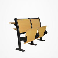 Mobilier d'université scolaire de haute qualité en usine Chaises en bois pour études Chaises pliantes de théâtre de conférence Chaises en acier moderne de 5 ans