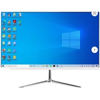 Komputer All-in-One Original Pabrik 23.8" LED Desktop I5-12450H CPU untuk Kantor dengan Webcam 1080P Bisnis