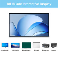 Интерактивная панель Smart Board с сенсорным экраном, Wi-Fi и Bluetooth, 75 дюймов, универсальная обучающая панель для школ