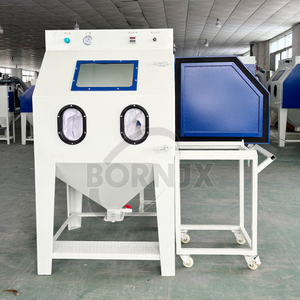 Camera di sabbiatura a secco ad alta efficienza con pulizia manuale, ugello in carburo di boro da 8 mm, cartuccia filtrante importata <span class=keywords><strong>per</strong></span> la rimozione della polvere - Product Image 2