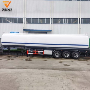 Semirremolque Cisterna de Acero Usado de 3 Ejes para Transporte de GLP, 56.1-58 CBM, Capacidad de Carga de 21-30T - Product Image 1