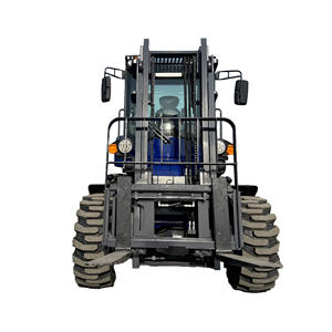 משק דיזל מלא הידראולי 4 x4 מותג חדש כל השטח מלגזה משאית 3 טון כבד שירות מלגזה שירות לוגיסטי - Product Image 5