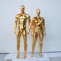 Prix d'usine Mannequin femme grande taille en plastique, corps entier, aux formes généreuses, finition électrolytique brillante, luxe et mode