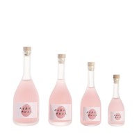 Caliente etiqueta personalizada Logo 500ml 750ml Gin Ron Vodka whisky jengibre jugo café frío té jarabe aceite de oliva botella de vidrio 700ml
