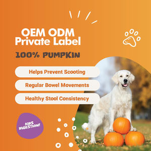 Polvo de calabaza deshidratado orgánico, ayuda digestiva para perros, suplemento <span class=keywords><strong>natural</strong></span> para perros, golosinas para mascotas para aliviar la diarrea y la salud intestinal - Product Image 2