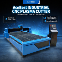 Machine de découpe plasma CNC 1325 portable pour métaux, tôles d'acier, plaques de fer, aluminium – Équipement de fabrication industrielle avec moteur