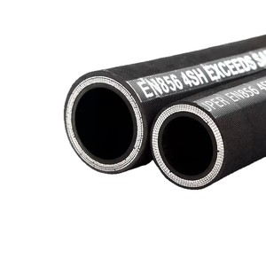 Vendite dirette in fabbrica flessibile in filo di acciaio intrecciato tubi idraulici da 10mm ad alta pressione per fluidi idraulici - Product Image 4