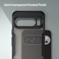 Coque de téléphone mate antidérapante brossée pour Google Pixel 10 9 8, avec rebord de protection de caméra surélevé, emballage OEM personnalisé disponible – Meilleures ventes