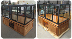 <span class=keywords><strong>ตู้</strong></span>ขนมปังและชั้นวางของเหล็กไม้แบบหลายชั้นสั่งทำพิเศษ ชั้น<span class=keywords><strong>ว</strong></span>างเค้ก ชั้น<span class=keywords><strong>ว</strong></span>างของด้านข้าง - Product Image 5