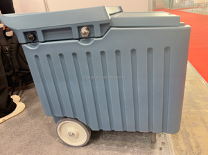 Bac à glace mobile commercial sur roulettes - Product Image 2