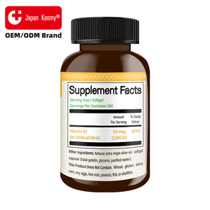 Suplemento OEM Shecome, Fabricante de Cápsulas Blandas de Vitamina D3, Apoyo para la Salud Ósea para Mujeres y Hombres, Suplemento de Vitamina D3 para el Cuidado de la Salud - Product Image 3
