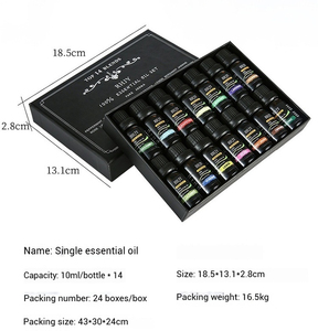 100% <span class=keywords><strong>difusor</strong></span> de masaje de aceite esencial de planta orgánica pura 10ml * 14 Uds conjunto de aceites esenciales de Aroma único de aromaterapia - Product Image 3