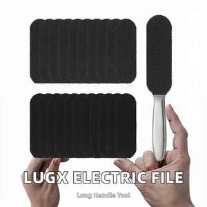 Appareil électrique pour éliminer les callosités, machine de pédicure rechargeable, lime à pieds 1800 tr/min, polisseuse, poignée en métal, charge USB - Product Image 2