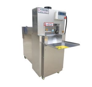 Équipement <span class=keywords><strong>de</strong></span> boucherie industriel Poweradd, <span class=keywords><strong>trancheuse</strong></span> à viande épaisse à 4 rouleaux, base au <span class=keywords><strong>sol</strong></span>, pour saucisses, bacon, agneau, bœuf, aliments - Product Image 5