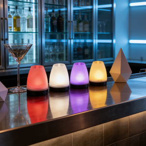 Bougie solaire d'extérieur, bougies chauffe-plat réutilisables, du crépuscule à l'aube, lumière blanche chaude, chauffe-plat solaire pour décoration de lanterne, lot de 4 - Product Image 1