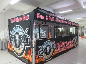 Toàn cầu Lều 10 'x 10' (3m x 3M) tùy chỉnh tán ngoài trời pop-up thực phẩm lều không thấm nước nhôm triển lãm lều - Product Image 6