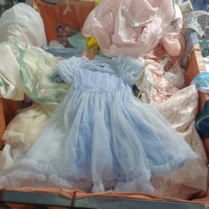 Robes décontractées d'occasion pour petites filles, jupes en coton usagées pour enfants, vente en gros en vrac - Product Image 4
