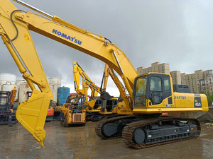 Pelleteuse hydraulique sur chenilles Komatsu PC450-8 d'occasion Pelleteuse à grands godets de 45 tonnes avec moteur et pompe d'occasion multifonctionnalité - Product Image 3