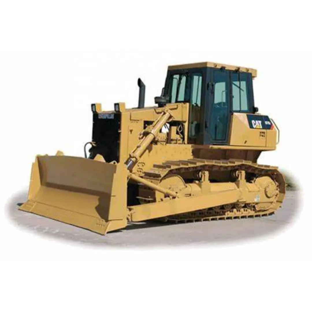 Bulldozer Caterpillar CAT d'occasion D7G d7 d4d d5h d6r d7g d8t d65 d85 d155 segment avec grand treuil à vendre bulldozer en bon état