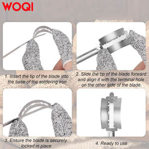 WOQI Professional Bakers Lame-生地のスラッシュとスコアリングのための究極のコンフォートグリップツール - Product Image 5