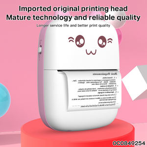 Imprimante photo numérique intelligente de poche, mini imprimante thermique portable pour téléphone portable avec 1 rouleau de papier d'impression de 4,5 m de long - Product Image 4