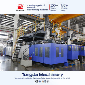 55 Gallonen blaue Kunststoff-Trommel fass herstellungs maschine HDPE 200 Liter chemische Trommel blasform maschine - Product Image 2