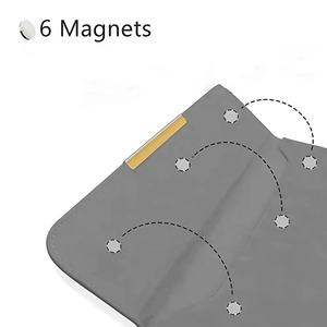 Matte PU cuir bureau mallette pour ordinateur portable homme d'affaires pochette pour ordinateur portable pour macbook 11 13 15 pouces - Product Image 3