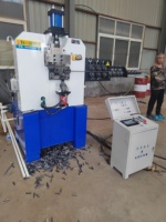 Máquina de Doblado de Ganchos para Botellas de Infusión Totalmente Automática KENI con PLC, Equipo de Conformado CNC para Ganchos de Goteo Médico