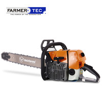 Tronçonneuse à essence professionnelle Holzfforma 92cc Big Power Ms660 066 pour la coupe du bois