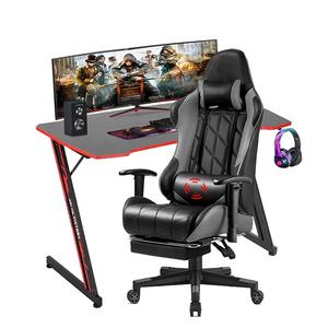 Venta caliente Reino Unido 2d Brazos ajustables Diseño de estampado de vaca Gris Ergo Gaming Silla Estilo ejecutivo Silla de cuero Oficina Chaise De Bureau - Product Image 1