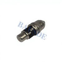 Foret conique B47K à pointe en carbure de tungstène, dents en forme de balle, pour composants de moteur, pelle rotative, foret en carbure noir