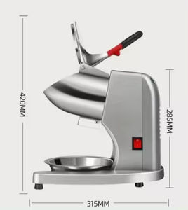 Seis hojas de afeitar y arena Leche Té Tienda Breaker Copo de nieve Suave Hogar Pequeña trituradora de hielo - Product Image 1